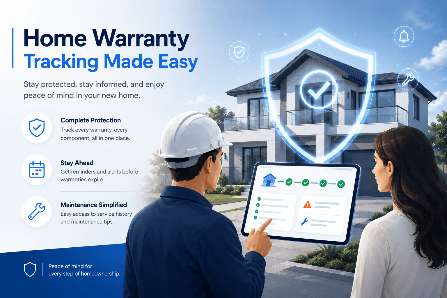 home warranty tracking